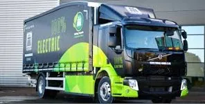 Electric delivery truck