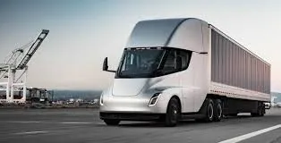 Electric haulage truck