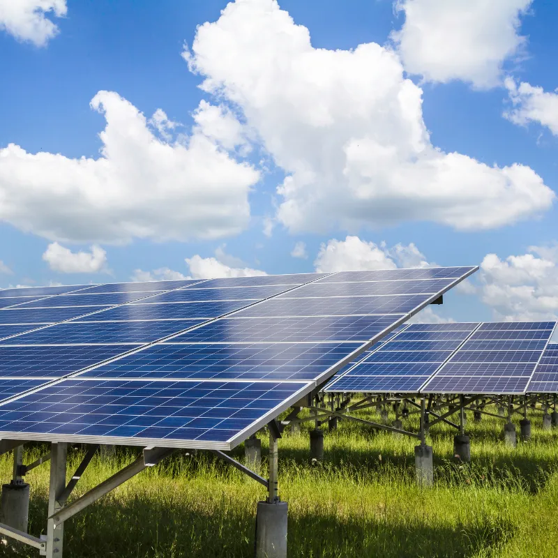 Large solar project development